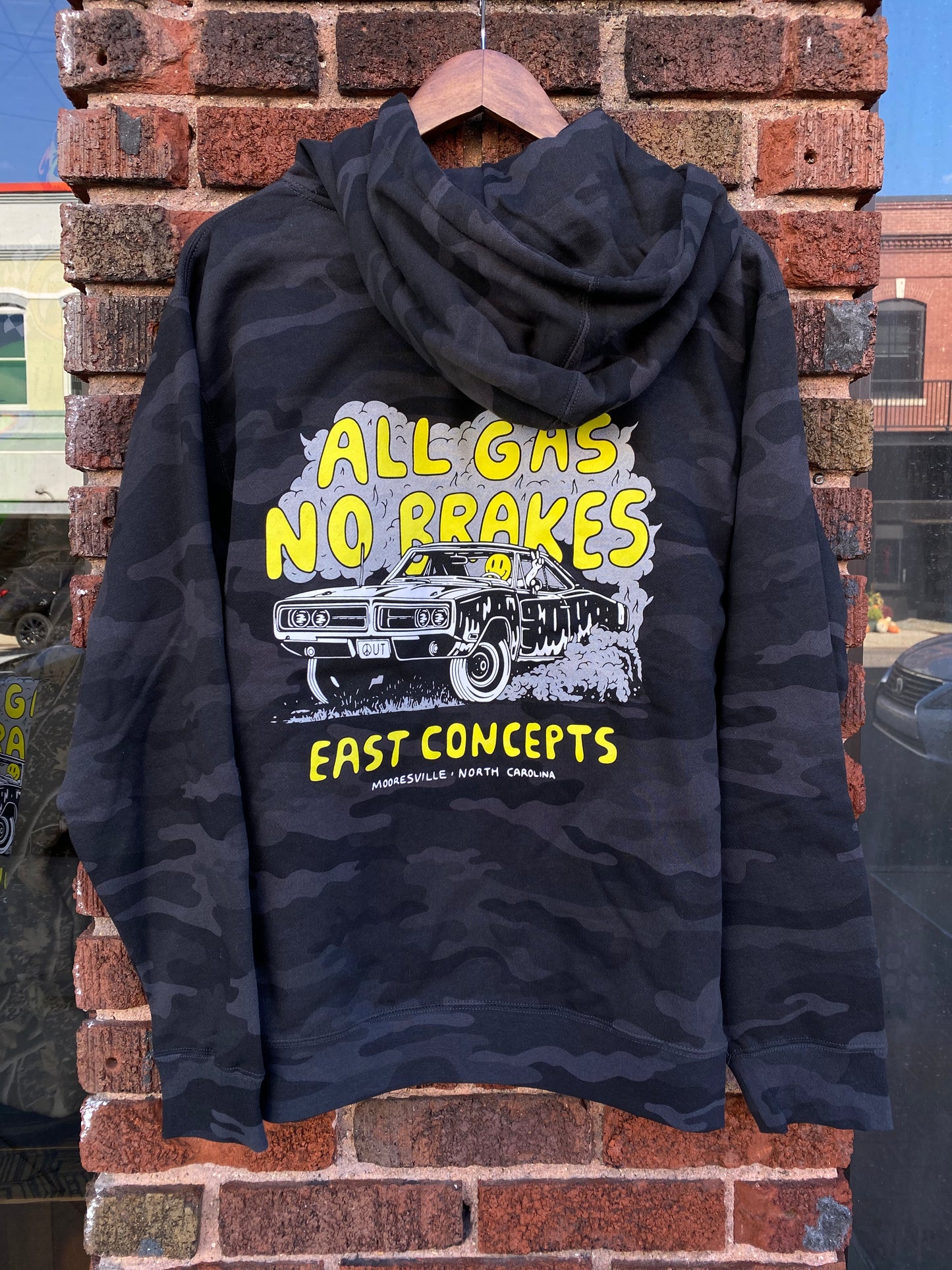 "ALL GAS" | Sketchy Tank Artist Series Hoodie