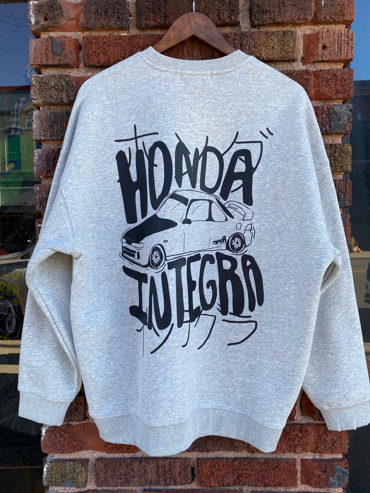 "HONDA INTEGRA" | Levi Cook Artist Series Fleeced Crew