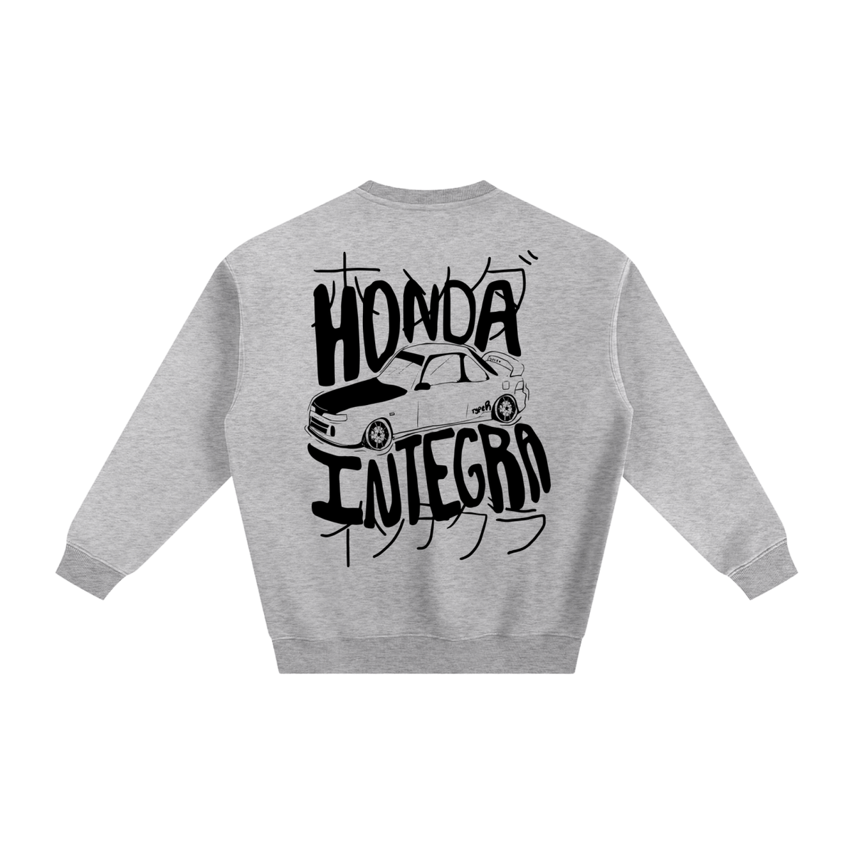 "HONDA INTEGRA" | Levi Cook Artist Series Fleeced Crew