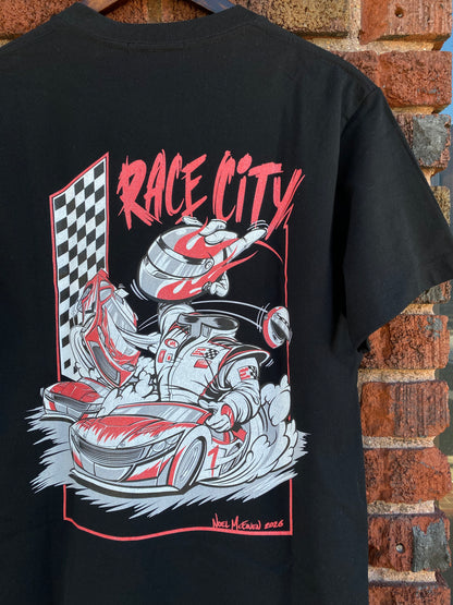 "RACE CITY" | Noel McEwen Artist Series T-Shirt