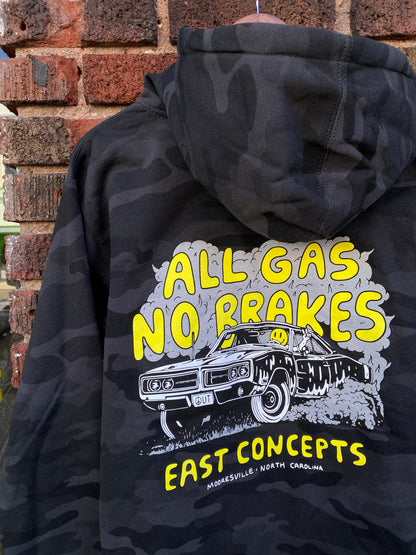"ALL GAS" | Sketchy Tank Artist Series Hoodie