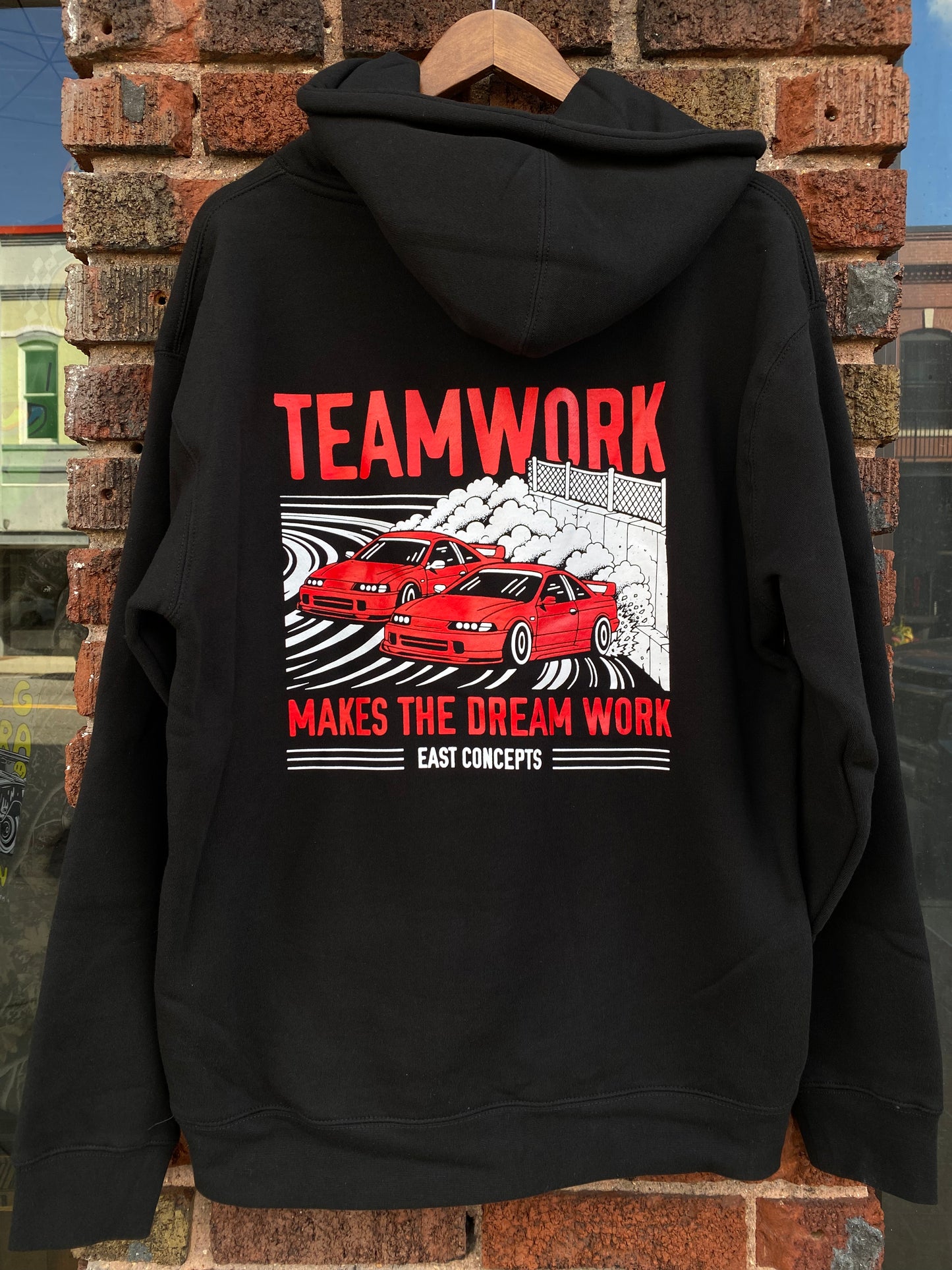 "TEAMWORK" | Sketchy Tank Artist Series Hoodie